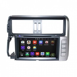 CarMedia KD-8015-P5 для Toyota Land Cruiser Prado 150 2009-2013 серебро на Android 9.0