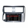 Штатная магнитола CarMedia KD-8015-P5 для Toyota Land Cruiser Prado 150 2009-2013 серебро на Android 9.0