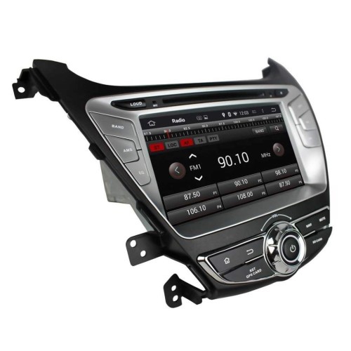 Штатная магнитола CarMedia KD-8054-P5 для Hyundai Elantra 2013+ на Android 9.0