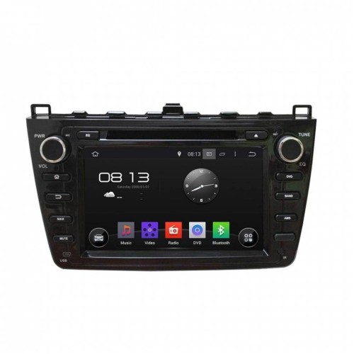 Штатная магнитола CarMedia KD-8001-P5-b для Mazda 6 (2007-2012) черный на Android 9.0