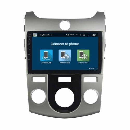 Штатная магнитола CarMedia KD-9703-P5 для Kia Cerato II 2008-2013 (TD) с кондиционером на Android 9.0