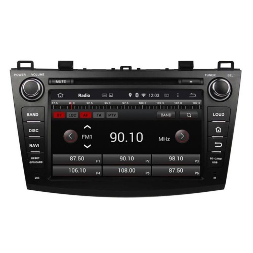 Штатная магнитола CarMedia KD-8003-P5 для Mazda 3 2009-2013 (BL) на Android 9.0