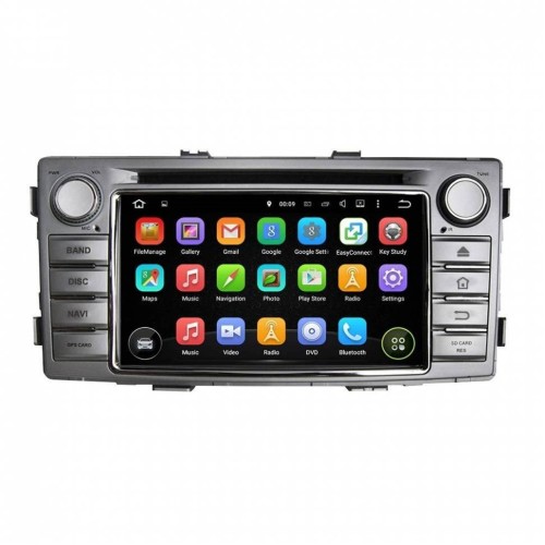 Штатная магнитола CarMedia KD-6230-P5-32 для Toyota Hilux VII, Fortuner I 2011-2017 на Android 10.0