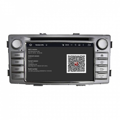 Штатная магнитола CarMedia KD-6230-P5-32 для Toyota Hilux VII, Fortuner I 2011-2017 на Android 10.0