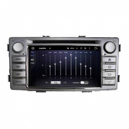 Штатная магнитола CarMedia KD-6230-P5-32 для Toyota Hilux VII, Fortuner I 2011-2017 на Android 10.0