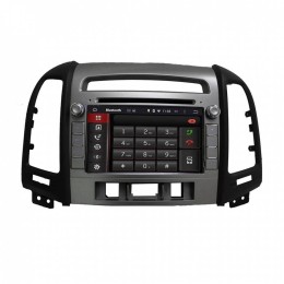 CarMedia KD-7021-P5 для Hyundai Santa Fe 2006-2010 (3 отверстия под кнопки) на Android 9.0