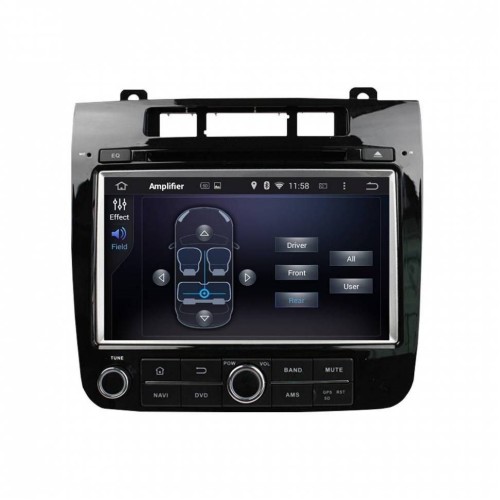 Штатная магнитола CarMedia KD-8009-P5-4G для Volkswagen Touareg (2011-2014) на Android 10.0