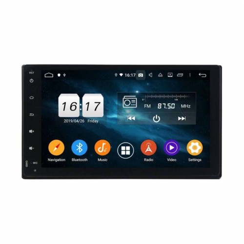Штатная магнитола CarMedia KD-9015-P5 для Toyota Fortuner II 2015-2025 на Android 9.0