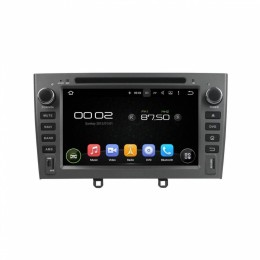 CarMedia KD-7604-g-P5 для Peugeot 308 I, 408, RCZ I 2010-2017 серый на Android 9.0