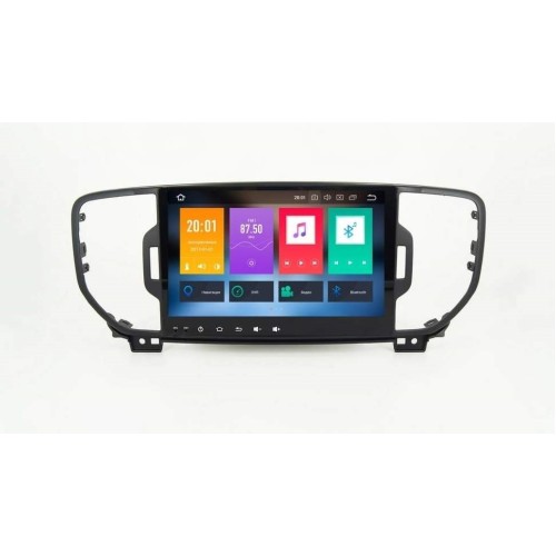 Штатная магнитола CarMedia KD-9206-P5 для Kia Sportage 2016+ на Android 9.0