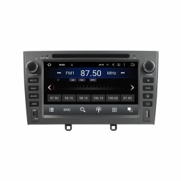 CarMedia KD-7604-g-P6 для Peugeot 308 I, 408, RCZ I 2010-2017 серый на Android 9.0