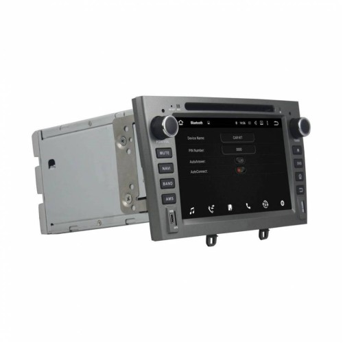 Штатная магнитола CarMedia KD-7604-g-P6 для Peugeot 308 I, 408, RCZ I 2010-2017 серый на Android 9.0