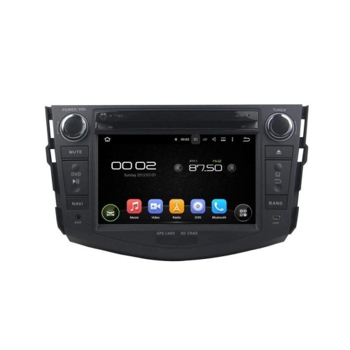 Штатная магнитола CarMedia KD-7606-P6 для Toyota RAV4 (2006-2012) на Android 9.0