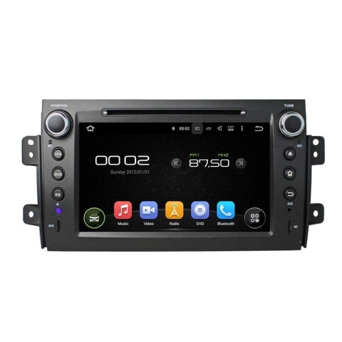 Штатная магнитола CarMedia KD-8072-P6 для Suzuki SX4 2006+ classic на Android 10.0