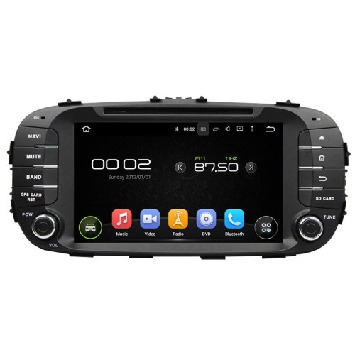 Штатная магнитола CarMedia KD-8042-P6 для Kia Soul II 2013-2019 на Android 9.0