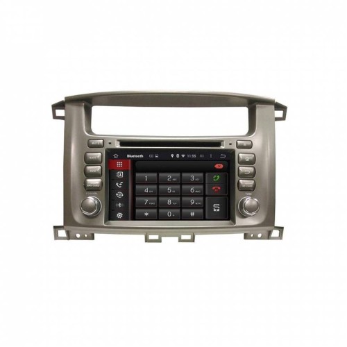 Штатная магнитола CarMedia KD-7020-P6 для Lexus LX II 470 2003-2007 на Android 9.0