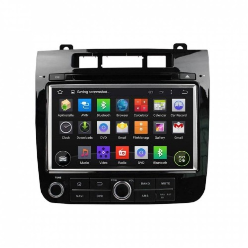 Штатная магнитола CarMedia KD-8009-P6 для Volkswagen Touareg (2011-2014) на Android 9.0