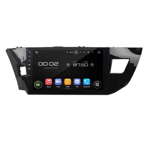 Штатная магнитола CarMedia KD-1035-P6 для Toyota Corolla E170 2013+ на Android 10.0