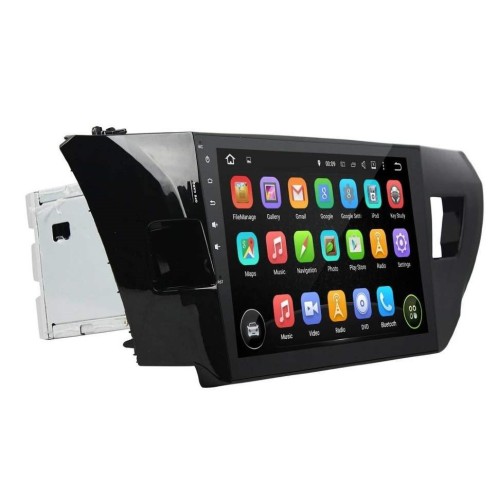 Штатная магнитола CarMedia KD-1035-P6 для Toyota Corolla E170 2013+ на Android 10.0