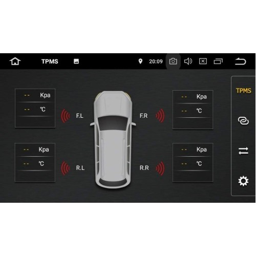 Штатная магнитола CarMedia KD-7228-P6 для Jeep на Android 9.0