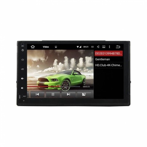Штатная магнитола CarMedia KD-9406-P6 для Toyota Corolla XI,; Fortuner 2015-2025 на Android 10.0