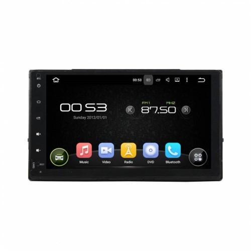 Штатная магнитола CarMedia KD-9406-P6 для Toyota Corolla XI,; Fortuner 2015-2025 на Android 10.0