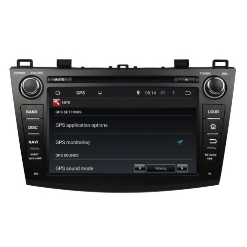 Штатная магнитола CarMedia KD-8003-P6 для Mazda 3 2009-2013 (BL) на Android 10.0