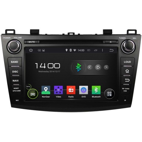 Штатная магнитола CarMedia KD-8003-P6 для Mazda 3 2009-2013 (BL) на Android 10.0