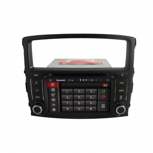 Штатная магнитола CarMedia KD-7054-P6 для Mitsubishi Pajero IV 2006-2015 (V97/V93) на Android 9.0