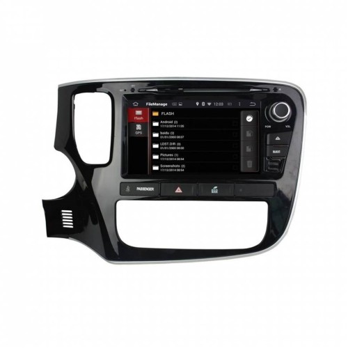 Штатная магнитола CarMedia KD-8086-P6 для Mitsubishi Outlander III 2013-2020 на Android 10.0