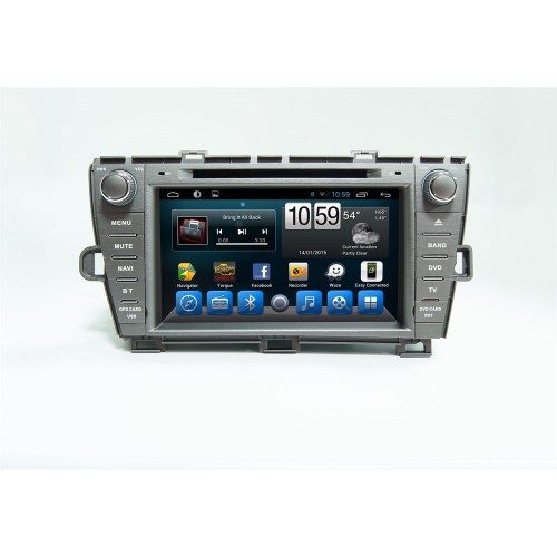 Штатная магнитола CarMedia KD-8602-P6 для Toyota Prius 2009-2015 на Android 10.0