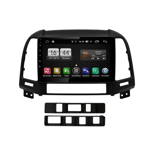 Магнитола FARCAR LY008R (S185) для Hyundai Santa Fe II 2005-2012 на Android 8.1