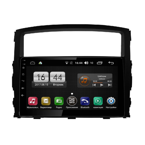 Магнитола FARCAR LY1009R (S185) для Mitsubishi Pajero 4 (2006-2012) на Android 8.1