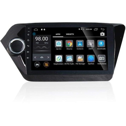 Штатная магнитола CarMedia MKD-K901-P6-8 для Kia RIO 2011-2017 (QB)