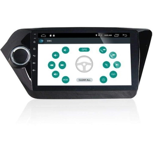 Штатная магнитола CarMedia MKD-K901-P6-8 для Kia RIO 2011-2017 (QB)