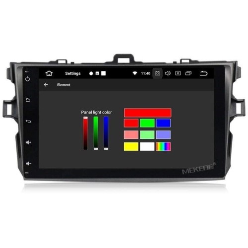 Штатная магнитола CarMedia MKD-T945-P6 для Toyota Corolla X 2006-2013 на Android 10.0