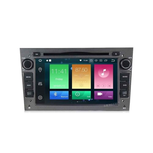 Штатная магнитола CarMedia MKD-7408-P6-g Opel Astra, Antara, Zafira, Vectra, Corsa (серый)