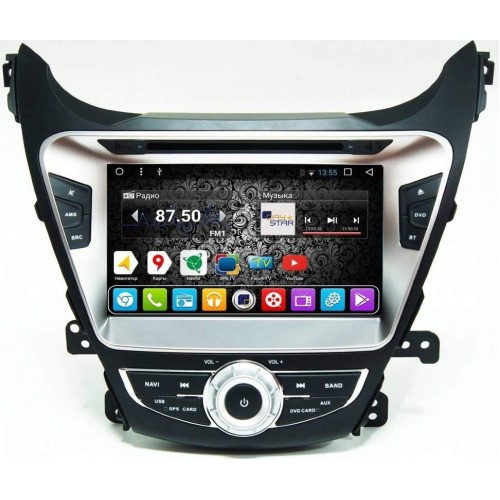Штатная магнитола DayStar DS-7067HD для Hyundai Elantra 2013-2016 на Android 9.0