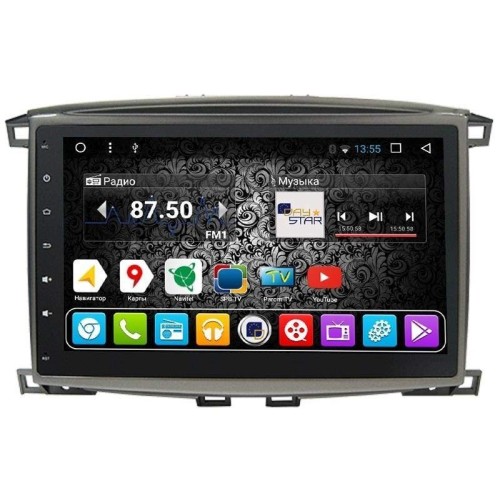 Штатная магнитола DayStar DS-7083HB для Toyota Land Cruiser 100 2002-2007 на Android 9.0