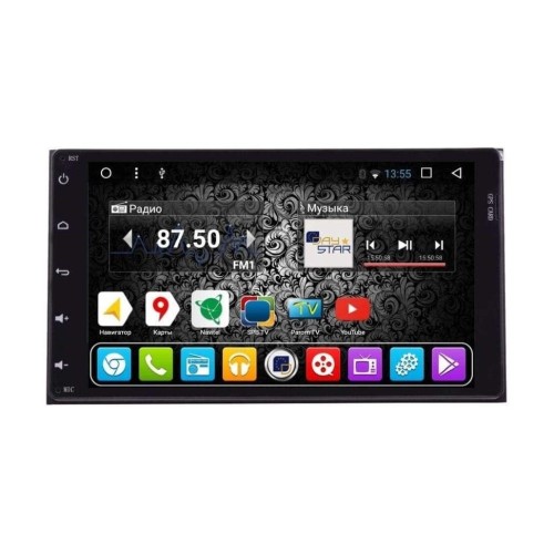 Штатная магнитола DayStar DS-7108HB для Toyota Tundra II, Sequoia II 2008-2018 на Android 9.0