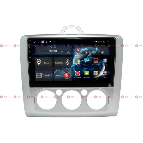 Штатная магнитола Redpower 51137 IPS DSP для Ford Focus (серая) 2005-2011 (кондиционер) на Android 8.1