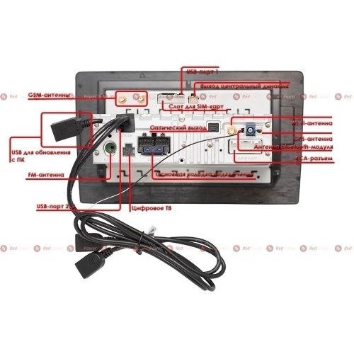 Штатная магнитола Redpower 51025 R IPS DSP для Hyundai Creta на Android 8.1