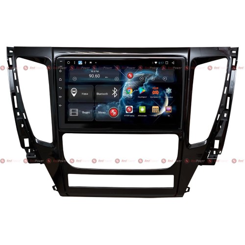 Штатная магнитола Redpower 51423 R IPS DSP для Mitsubishi Pajero Sport 2015-2021 на Android 8.1