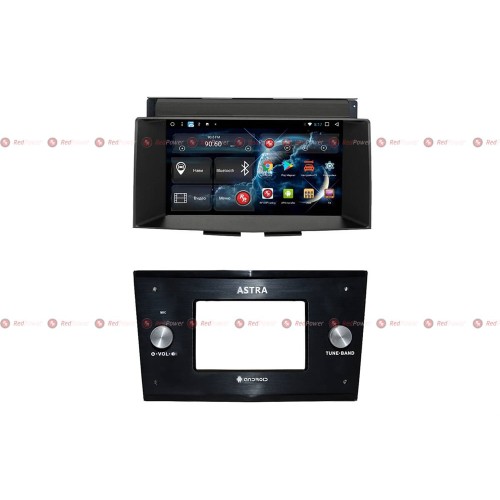 Штатная магнитола Redpower 51219B IPS DSP для Opel Astra H 2004-2015 (чёрный) на Android 8.1