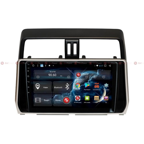 Штатная магнитола Установочный комплект 51365 R IPS DSP для Toyota Land Cruiser Prado 150 2018-2020 на Android 8.1