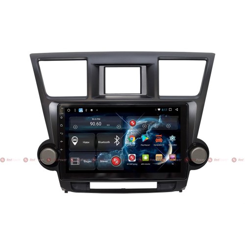Штатная магнитола Установочный комплект 51035 R IPS DSP для Toyota Highlander II (U40) 2007-2013 на Android 8.1