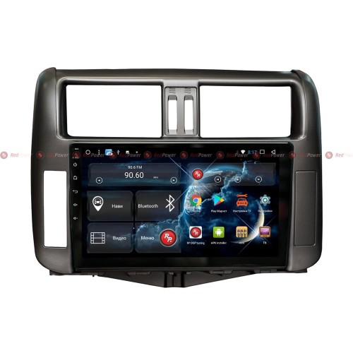 Штатная магнитола Установочный комплект 51065 IPS DSP для Toyota Land Cruiser Prado 150 2010-2013 на Android 8.1
