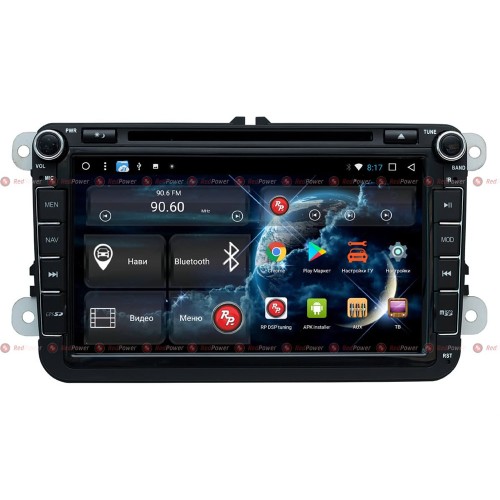 Штатная магнитола Redpower 51004 DVD IPS DSP для Volkswagen (8 дюймов) на Android 8.1