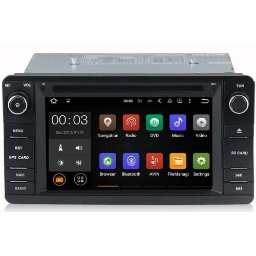Parafar 4G/LTE для Toyota Universal с DVD на Android 7.1.1 (PF071D)