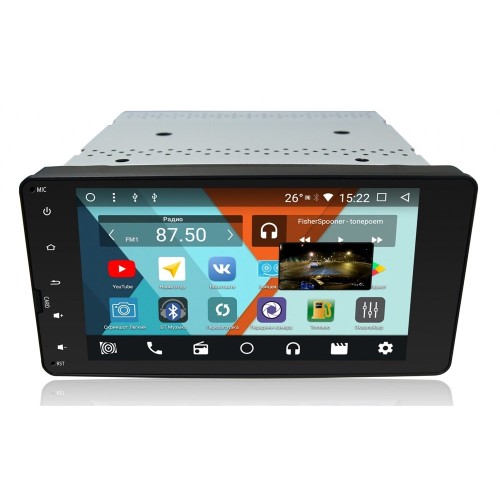 Штатная магнитола Parafar для Mitsubishi ASX, Lancer, Outlander III 2013-2020, Pajero на Android 8.1.0 (PF230KDSP)